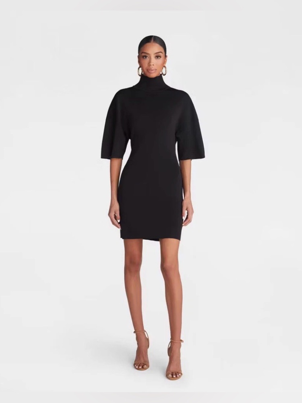 KBB by KAHLANA The Lace-back Mini Dress In Black Size XS